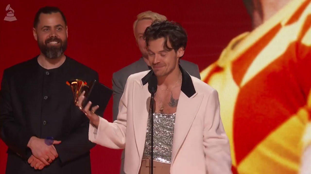 HARRY STYLES Wins Album Of The Year For ‘HARRY'S HOUSE' 2023 GRAMMYs