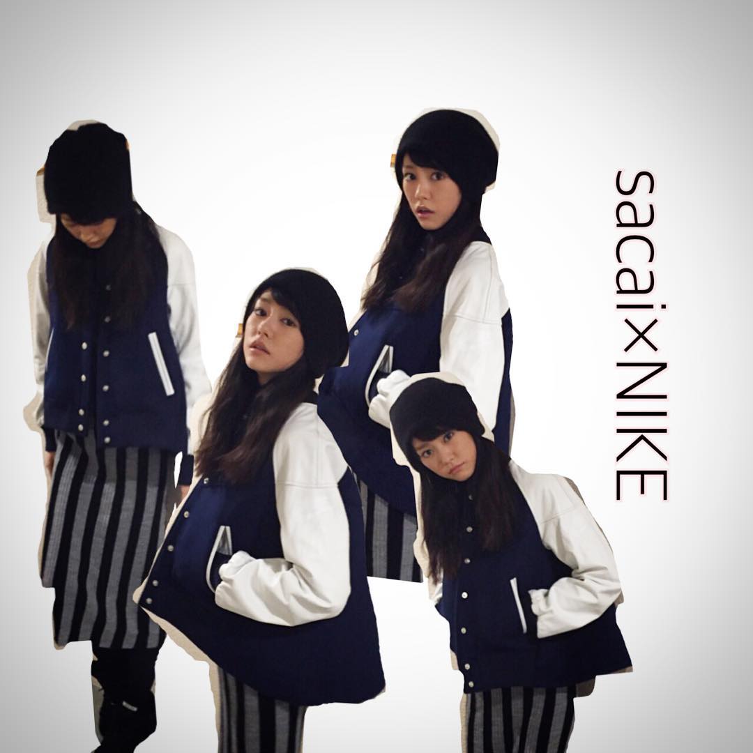 桐谷美玲 Sacai Nikeのジャンパーかわいい Sacaiofficial Sacai Nike Wacoca Japan People Life Style