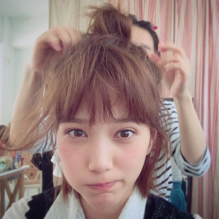 本田翼 おだんご 髪が伸びたためヘアアレンジが いろいろできるようになったのであります ゞ Nonno Wacoca Japan People Life Style