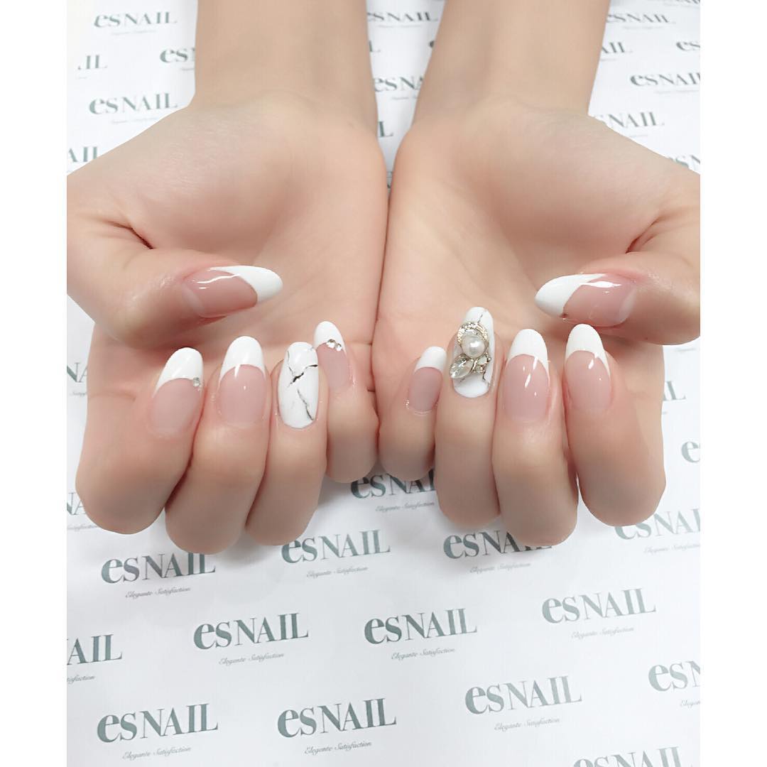 宇野実彩子 年末モードへ New Nail Esnail 大理石ネイル フレンチネイル Marble French Wacoca Japan People Life Style