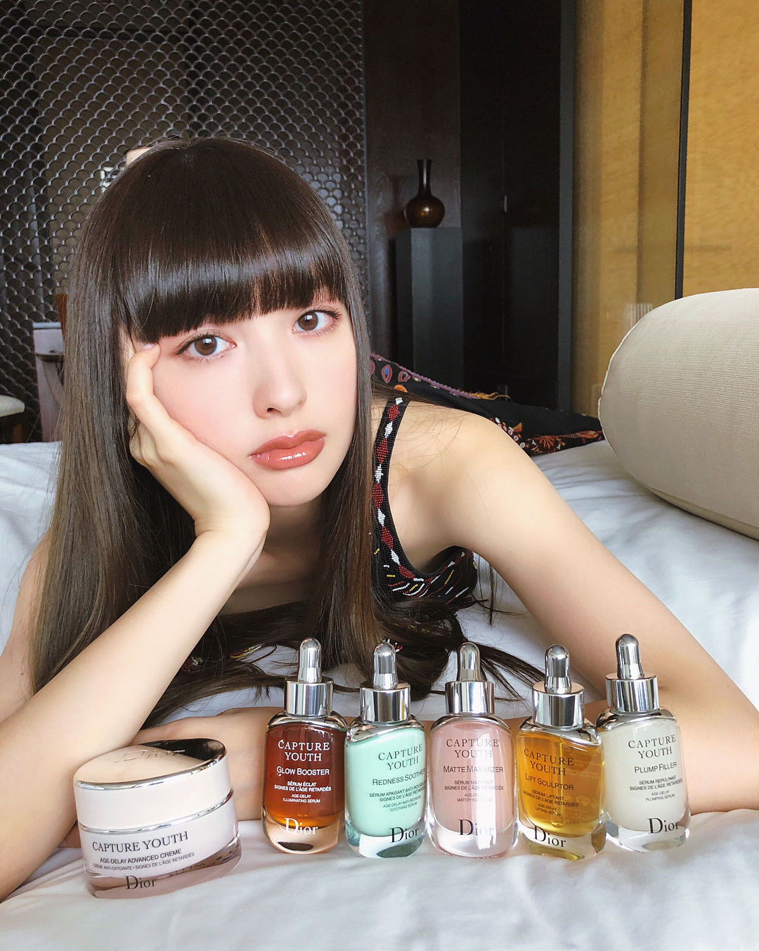 鈴木えみ Dior の新スキンケアライン カプチュール ユース のプレスツアーで上海に来ています 配合されている成分や効果にちなんで 中国の伝統的な茶芸や太極拳を見さ Wacoca Japan People Life Style