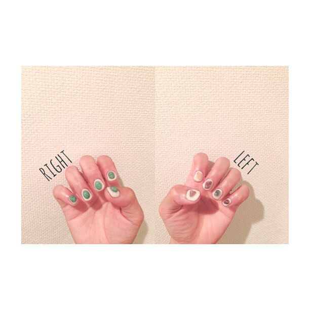 高橋愛 New Nail 谷口さんネイル Stone 石 パワーストーン Wacoca Japan People Life Style