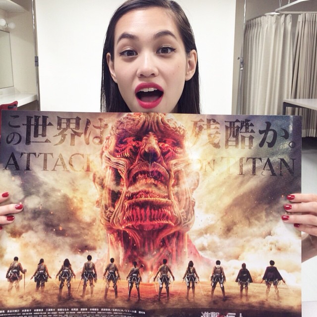 Nylonjapan 水原希子 I Am Kiko 出演の 進撃の巨人 Attack On Titan が8月1日ついに公開 舞台挨拶の前に特別インタビューしてきたよ 詳しくは7 Wacoca Japan People Life Style