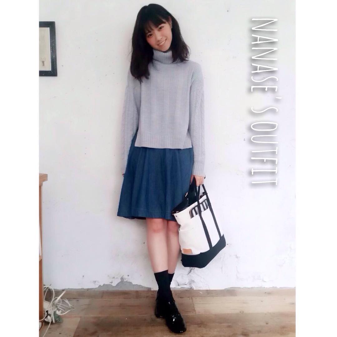 Non No パステル 特集撮影日のなぁちゃんの私服 かわいいかわいい Tops Honey Mi Honey Skirt Snidel Shoes Repetto Wacoca Japan People Life Style