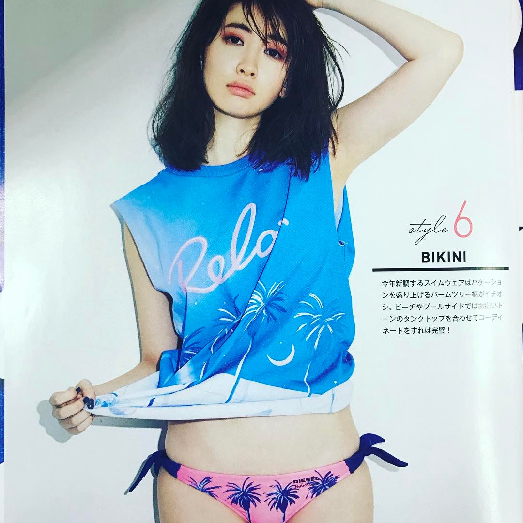 Sweetmagazine 昨日akb48を卒業したこじはるさん 本当にお疲れ様でした Sweet5月号に掲載されているdieselの水着を持ってゆっくりバカンスに行って欲しい Di Wacoca Japan People Life Style