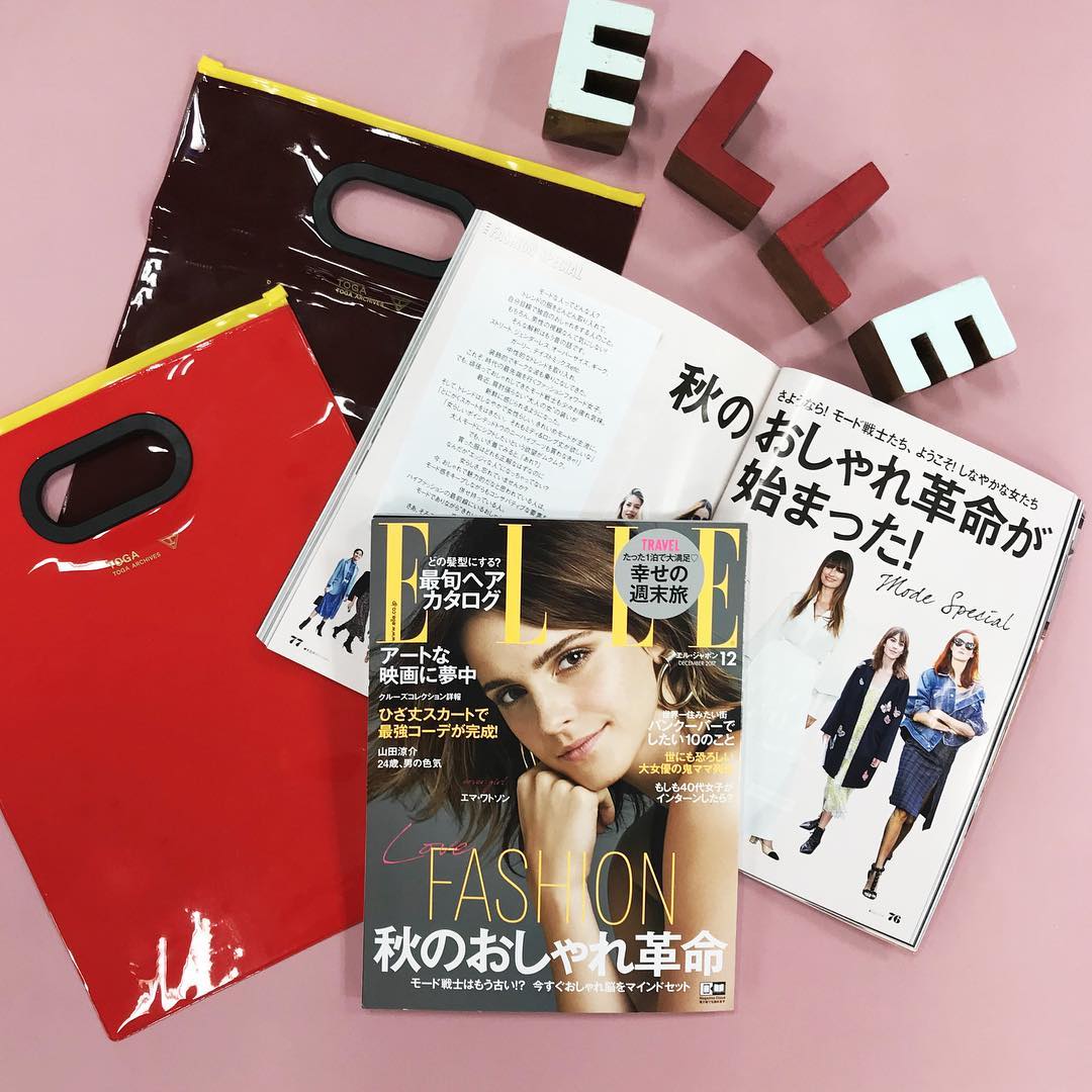 Ellejapan エル12月号 明日10月28日 土 発売エマ ワトソンが目印のエル ジャポン12月号 特別版には人気ブランド トーガ の4wayバッグがついてくる 雑誌もす Wacoca Japan People Life Style