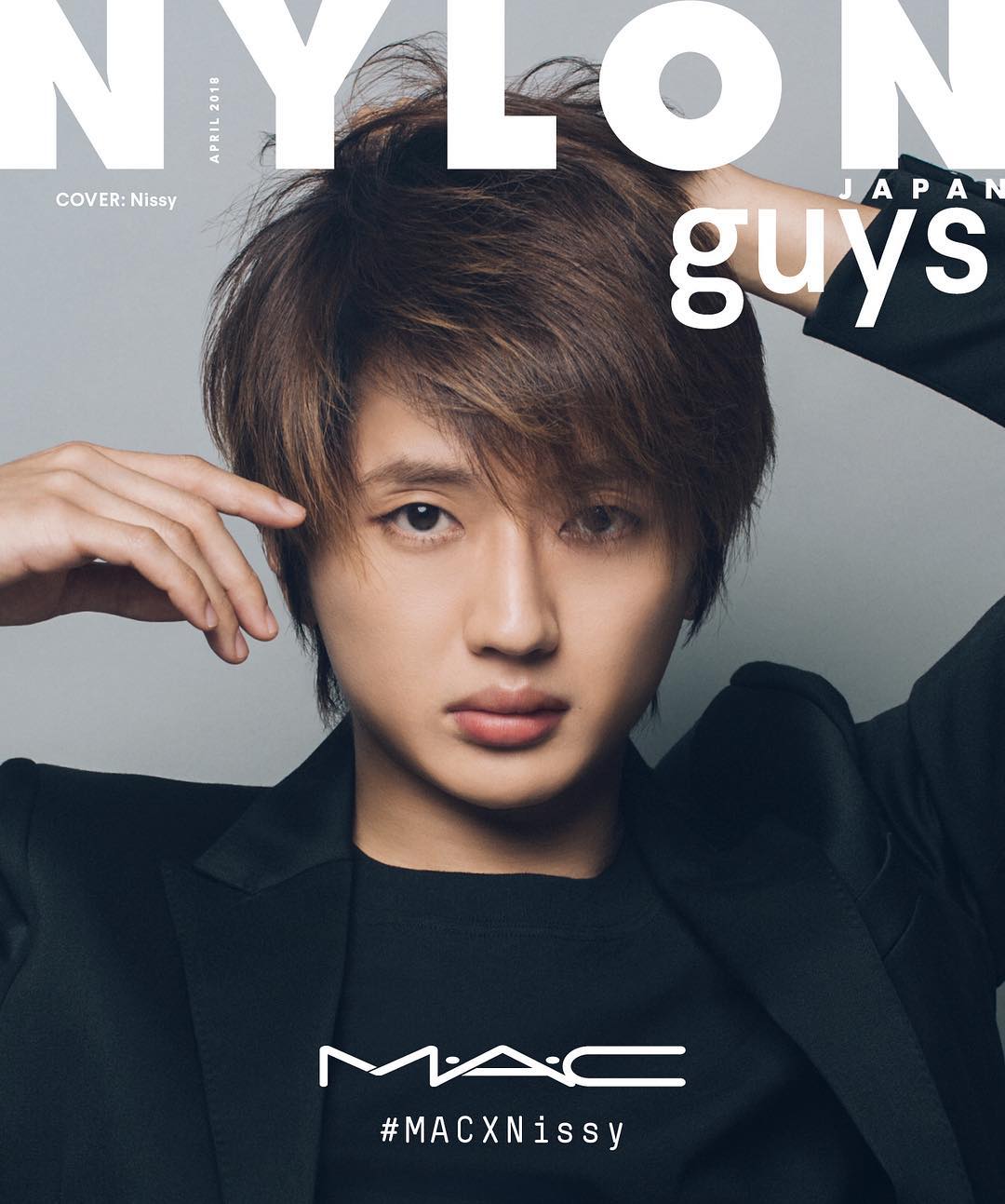 Nylonjapan 情報解禁 2月28日発売 Nylon Japan 4月号 Nylon Guys 第二弾では裏表紙に Nissy 西島隆弘 がソロでカムバック コ Wacoca