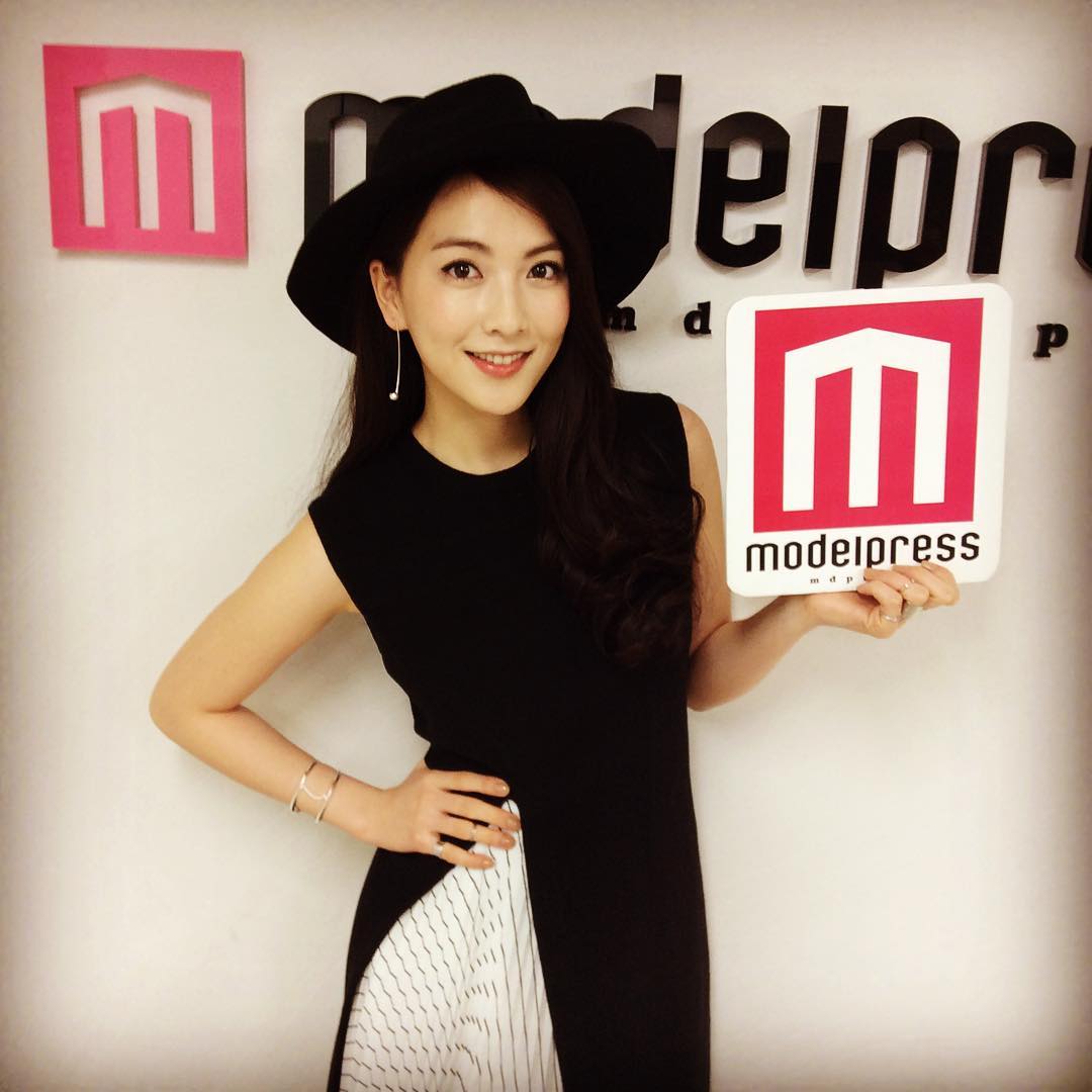 Modelpress “jy”でソロデビューの知英さんがモデルプレスに来てくれました！後ほどupのイ ンタビュー記事をお楽しみに♡