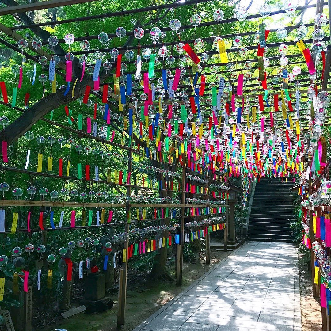 Retrip Fukuoka Retrip 福岡お出かけ 福岡県の小郡市にある 如意輪寺 は かえる寺 として親しまれるお寺です こちらでは 19年6月 9月の期間に 風鈴まつり Wacoca Japan People Life Style