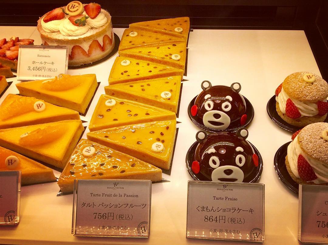 Hanakomagazine 表参道ヒルズに新しく出来たユーゴエヴィクトールのカフェに くまモンのケーキがありました スタッフの思いが伝わってきて ステキでした Hanako くまモン Wacoca Japan People Life Style