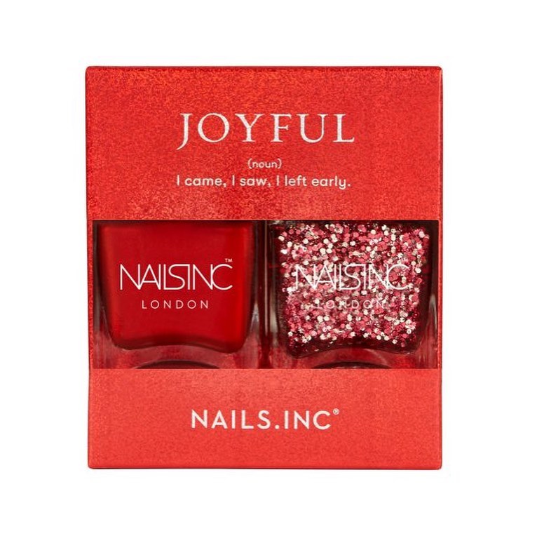 Cancam Cancamクリスマスコフレプレゼント企画 Nails Inc Nailsinc Jp の王道 赤ネイルセット ジョイフル ネイルポリッシュ デュオ キ Wacoca