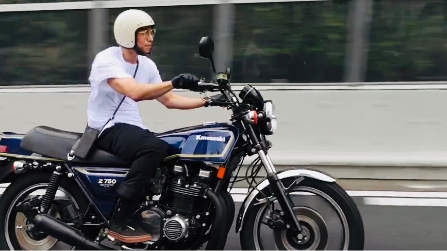 中尾明慶 バッドボーイズ佐田さんのyoutube見てたらバイク乗りたくなってきた Kawasaki Z750fx Wacoca Japan People Life Style