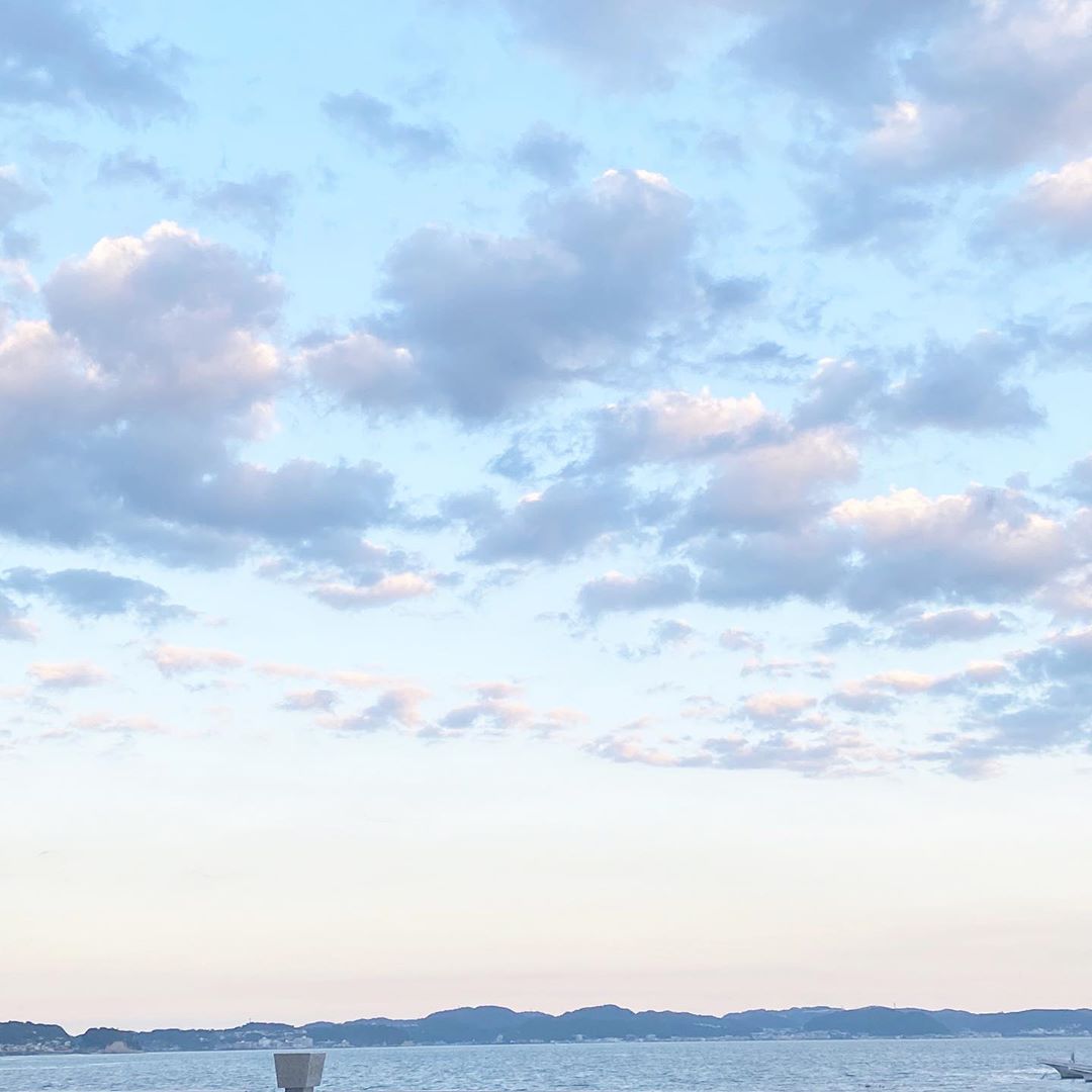 千葉恵里 江ノ島の海と空 晴れてる空っていつ見ても綺麗だな Wacoca Japan People Life Style