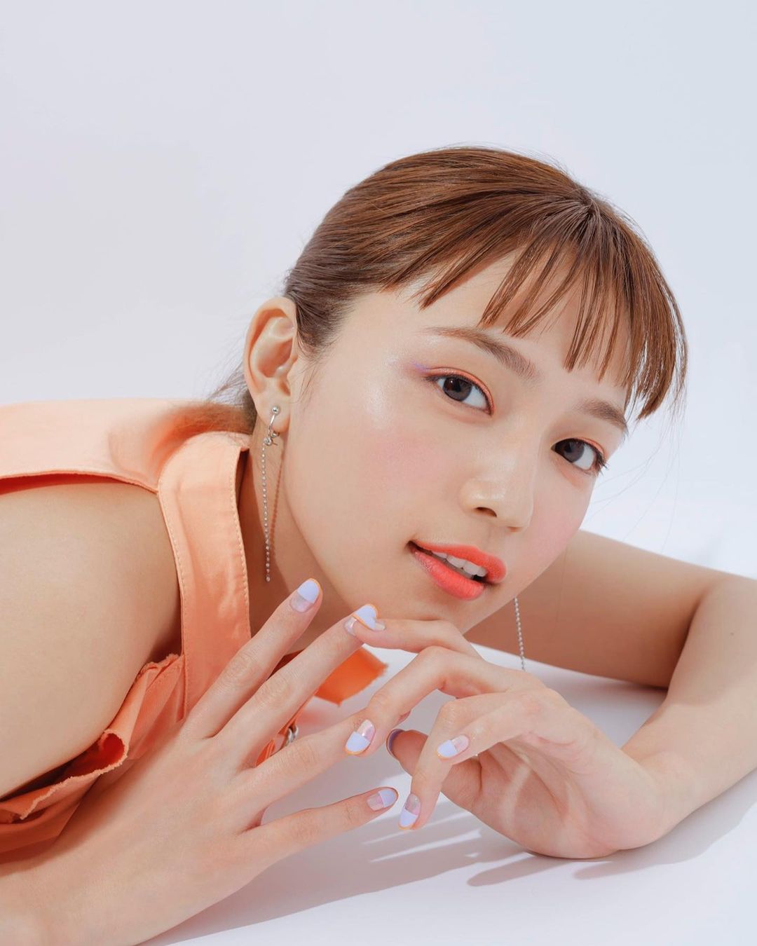 川口春奈 Nail Ex6月号 夏っぽかった Wacoca Japan People Life Style