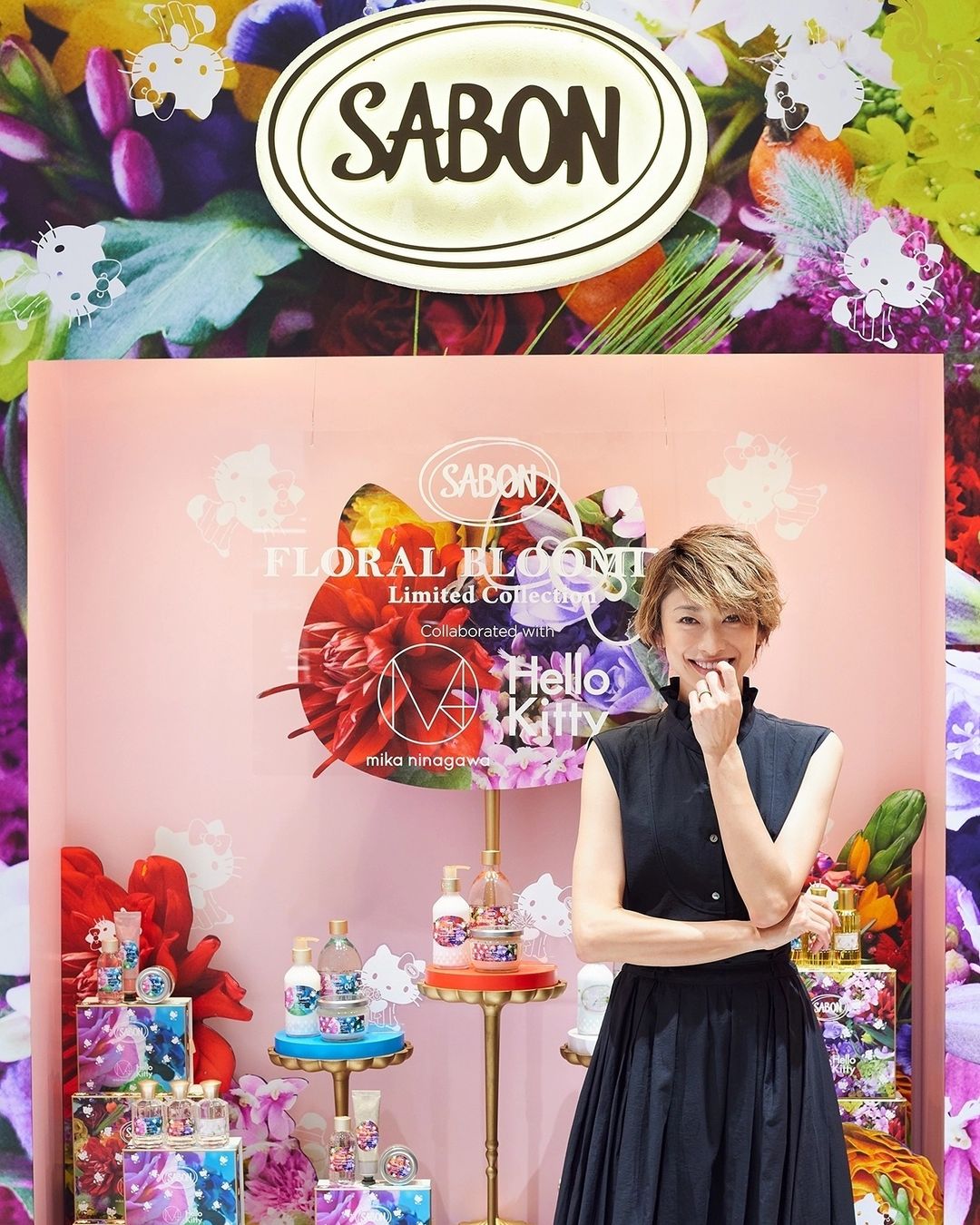 山田優 8 17まで伊勢丹新宿店に Sabon Floral Blooming Limited Collection先行販売 Pop Upが オープン Sabon Wacoca Japan People Life Style